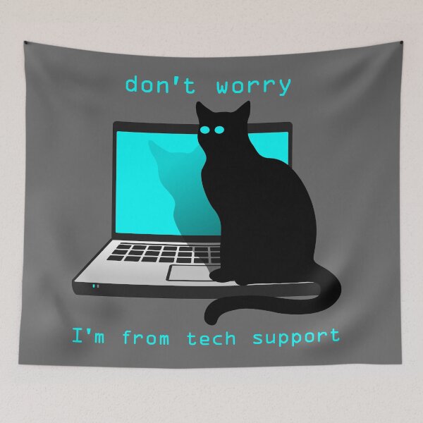 Item preview, Don't Worry, I'm From Tech Support designed and sold by studio838.