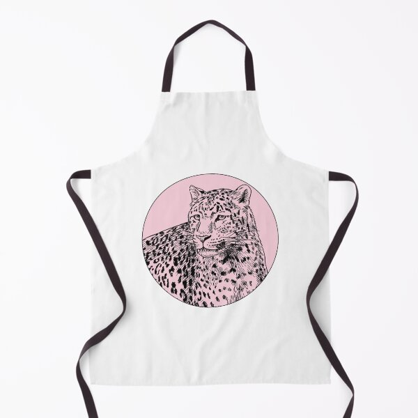 Item preview, Haute Leopard Pink Leopard Engraved illustration designed and sold by HauteLeopard.