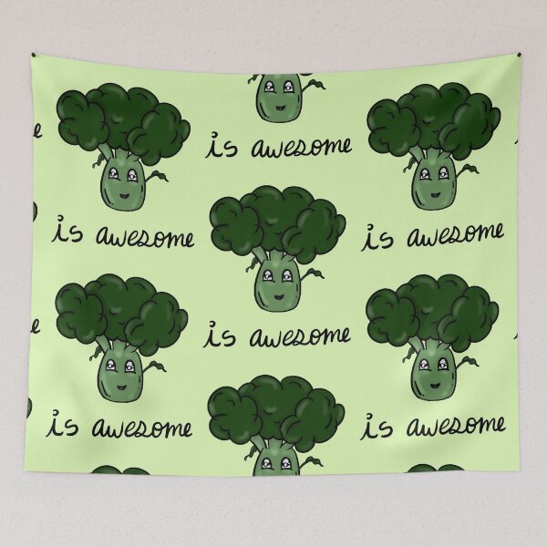 Item preview, Broccoli is Awesome designed and sold by BioLushGraphics.