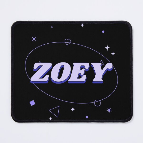 Item preview, Zoey is my name purple lilac custom personalized design designed and sold by CreatedbyJR.