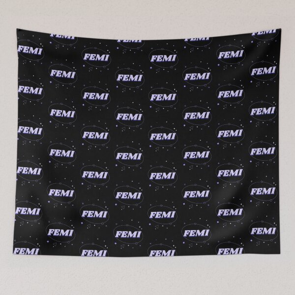 Item preview, Femi is my name purple lilac custom personalized design designed and sold by CreatedbyJR.