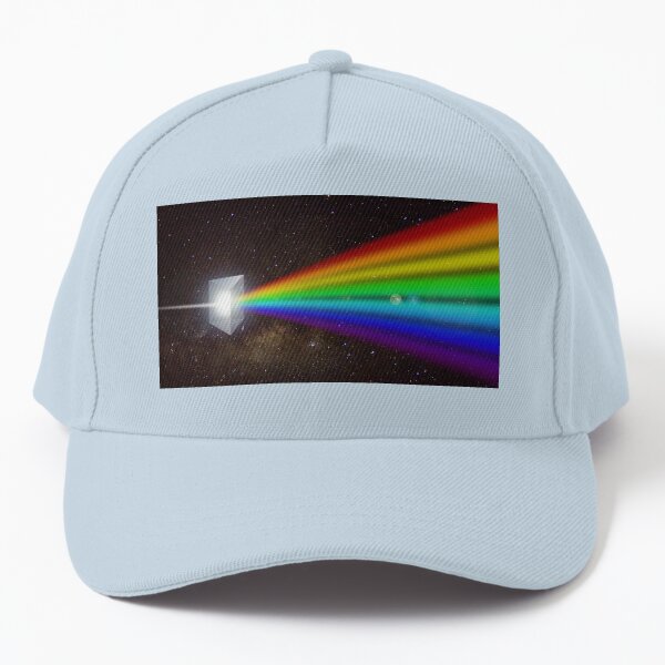 Vista previa del artículo con la obra «Prisma de cristal del espectro de color de luz estelar en el espacio», diseñado y vendido por oz10.