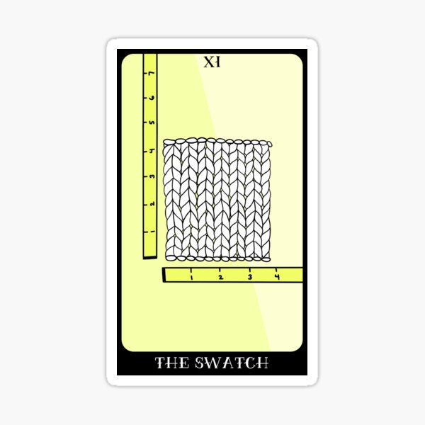 Item preview, The Swatch (Knitter's Oracle) designed and sold by wildhunt.
