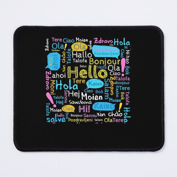 Item preview, Hello Word in Different Languages Travel and Teacher T-Shirt designed and sold by HarrisDecker.