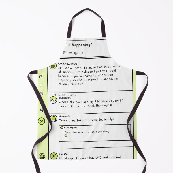 Item preview, The Twitter Knitters (Knitter's Oracle) designed and sold by wildhunt.