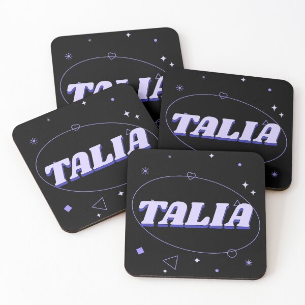 Item preview, Talia is my name purple lilac custom personalized design designed and sold by CreatedbyJR.