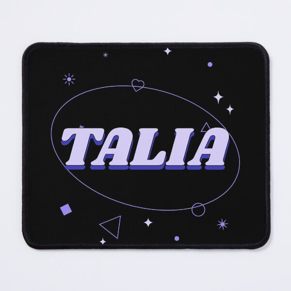 Item preview, Talia is my name purple lilac custom personalized design designed and sold by CreatedbyJR.