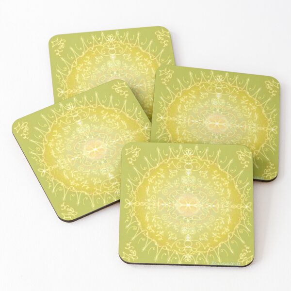 Item preview, Mandala of the Yellow Flame of Wisdom & Illumination Lightcodes designed and sold by NaTeBlueyes.
