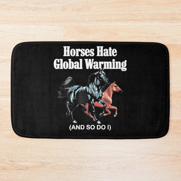 Item preview, Horses Hate Global Warming And So Do I Sweatshirt designed and sold by HarrisDecker.