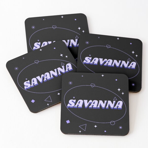 Item preview, Savanna is my name purple lilac custom personalized design designed and sold by CreatedbyJR.