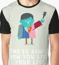 Lebe dein Leben mit Craig Sager Grafik T-Shirt