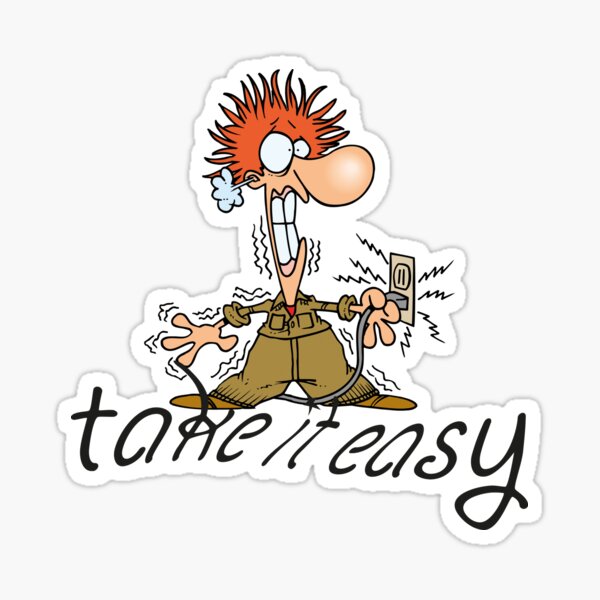 Funny Electrician Stickers Redbubble