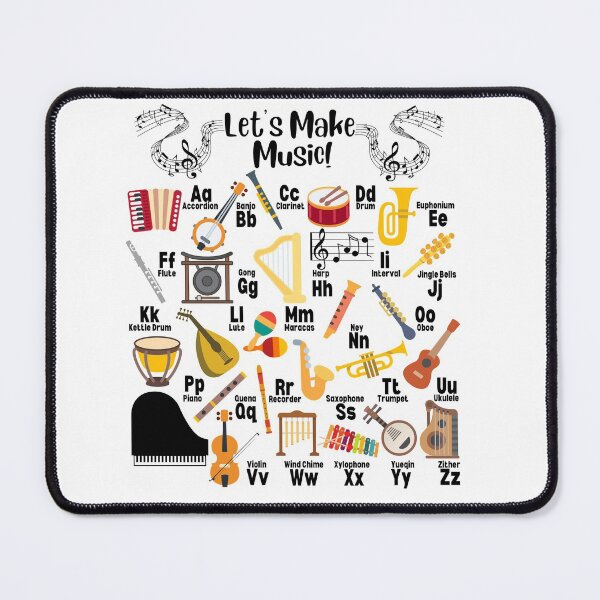 Item preview, Let's Make Music Music Alphabet Teacher ABC designed and sold by BeckySageLife.