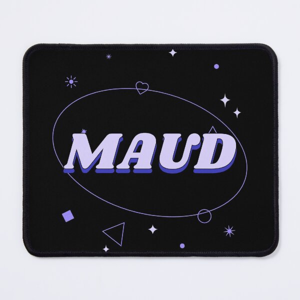 Item preview, Maude is my name purple lilac custom personalized design designed and sold by CreatedbyJR.