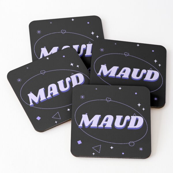 Item preview, Maude is my name purple lilac custom personalized design designed and sold by CreatedbyJR.