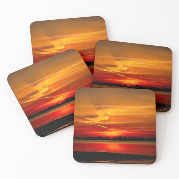 Item preview, Passionate  golden sunset designed and sold by Ingrid Hütten.