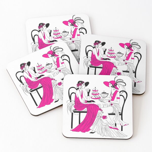 Item preview, ARISTOCRAT LADIES HAVING AFTERNOON TEA AND SOCIALIZING  designed and sold by MrCreativeArts.