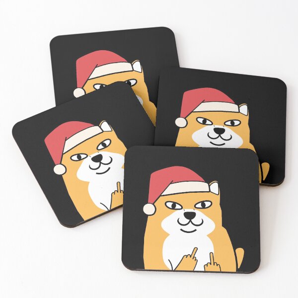 Item preview, Rude Christmas Jumper- Naughty Christmas Doge designed and sold by Daytone.