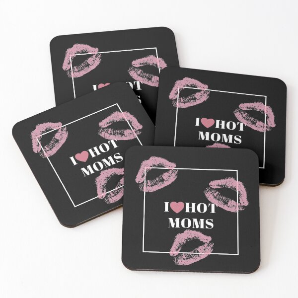 Item preview, I Love Hot Moms, hot milfs design for hot moms and milfs lover gift for men designed and sold by Diferenty Shop  ⭐⭐⭐⭐⭐.