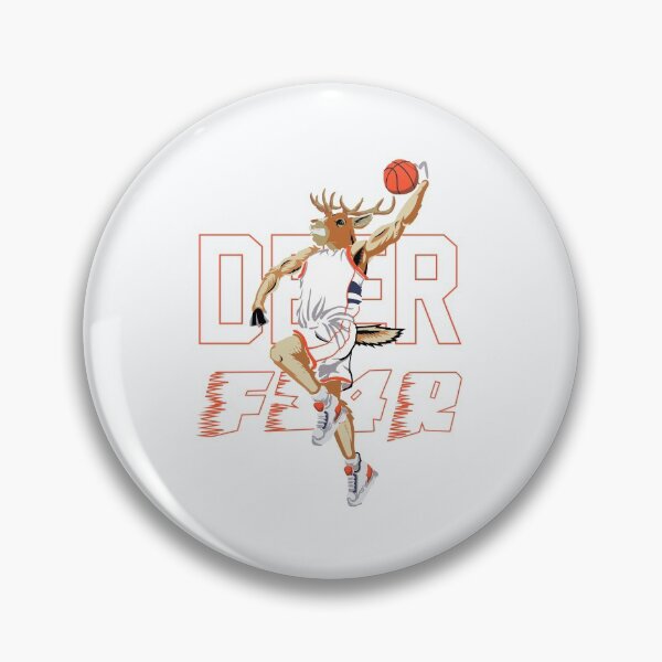 Item preview, Fear The Deer Milwaukee Bucks Basketball T Shirt designed and sold by KINGWANI.