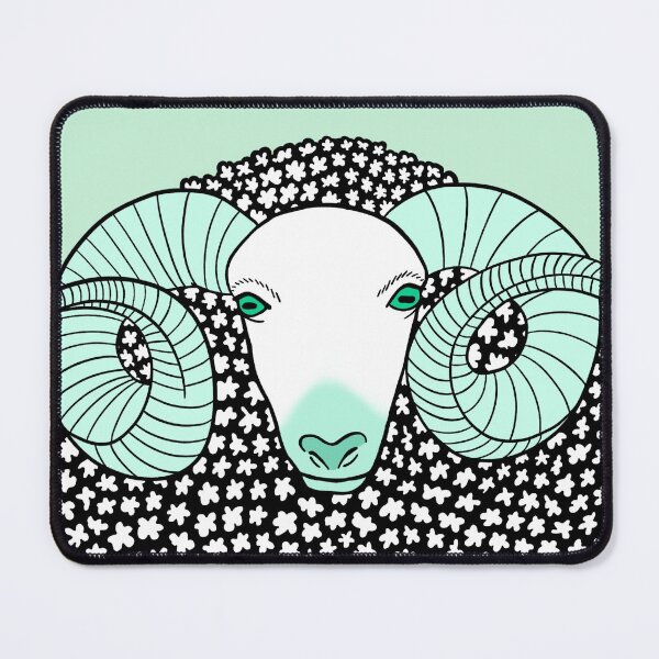 Item preview, The Ram (Knitter's Oracle) designed and sold by wildhunt.