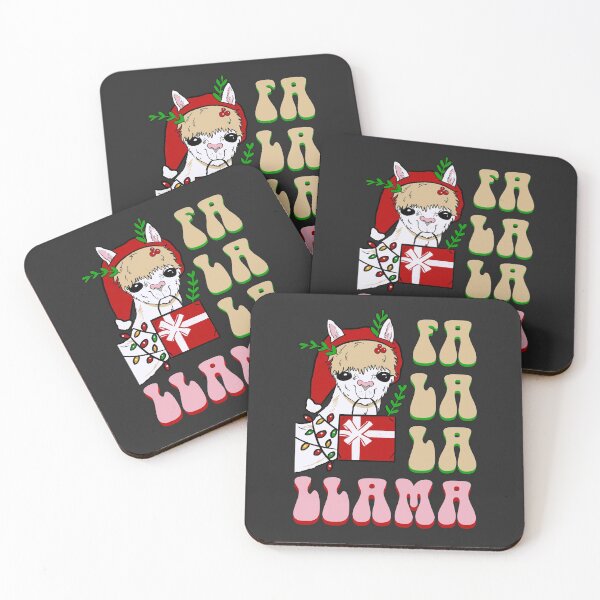 Item preview, Fa La La Llama Funny Cute Animal Christmas  designed and sold by Sampda Mago.