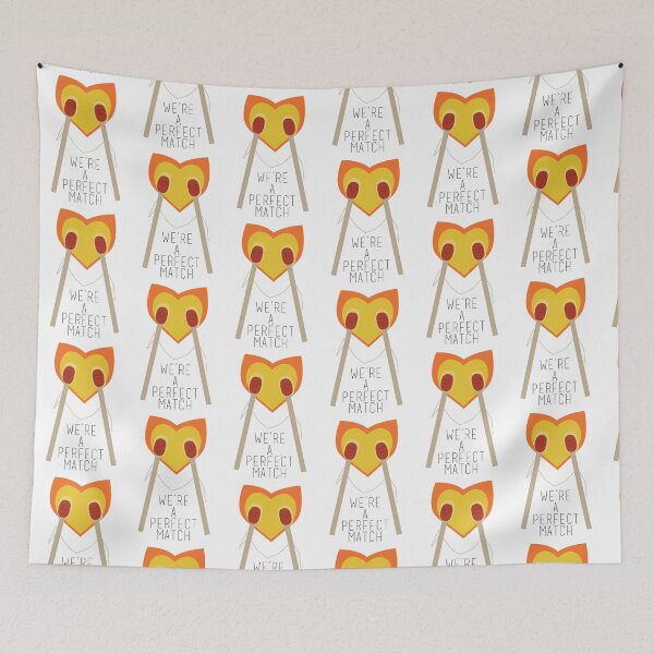 Item preview, We're A Perfect Match designed and sold by SadCaptain.