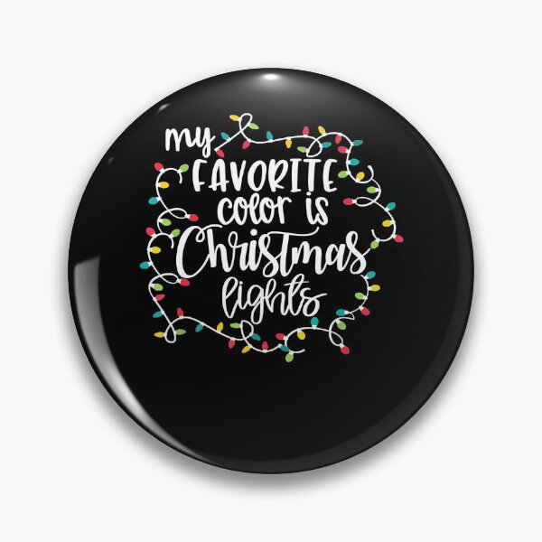 Item preview, My Favorite Color Is Christmas Light Shirt Merry Christmas T-Shirt designed and sold by HarrisDecker.
