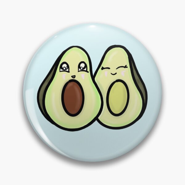 Item preview, Cute Avocado Twins designed and sold by BioLushGraphics.