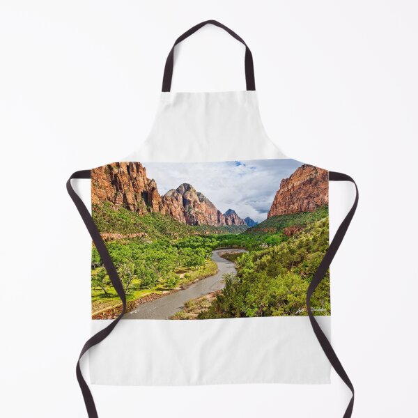 Item preview, Zion Canyon and the Meandering Virgin River at Dusk designed and sold by Jeff Goulden Photography.