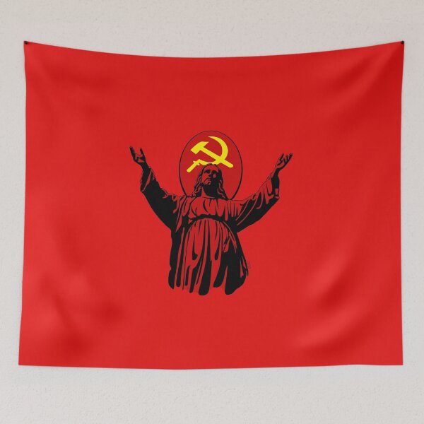 Item preview, Commie Jesus - Red designed and sold by artpirate.