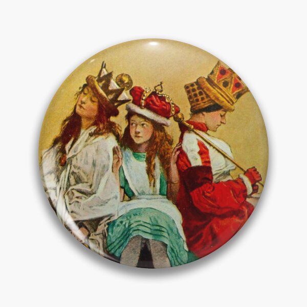 Item preview, Vintage Alice with Red and White Queen designed and sold by IliaLobell.