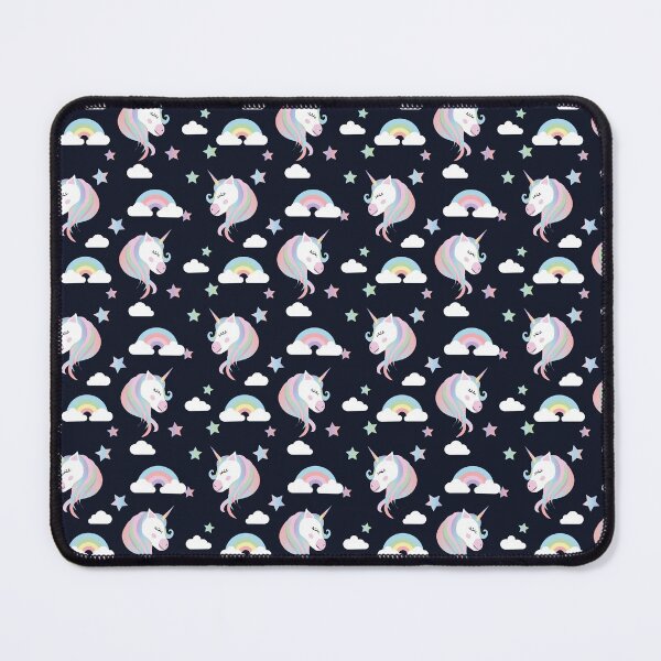 Item preview, Cute Unicorn Rainbow and Star Pattern designed and sold by DESIGNNATS.