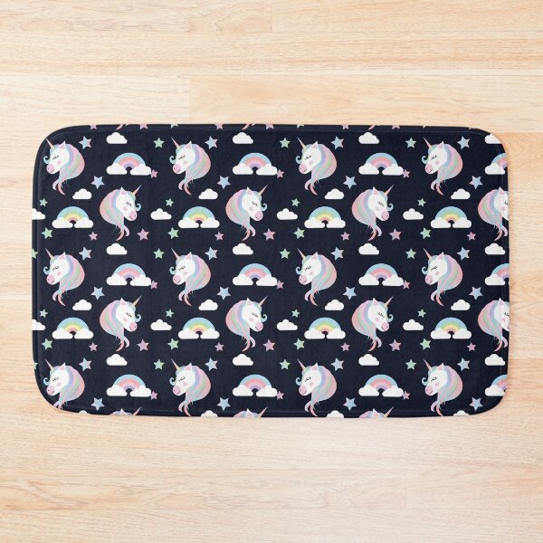 Item preview, Cute Unicorn Rainbow and Star Pattern designed and sold by DESIGNNATS.