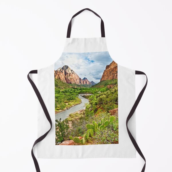 Item preview, Zion Canyon and the Meandering Virgin River at Dusk designed and sold by Jeff Goulden Photography.