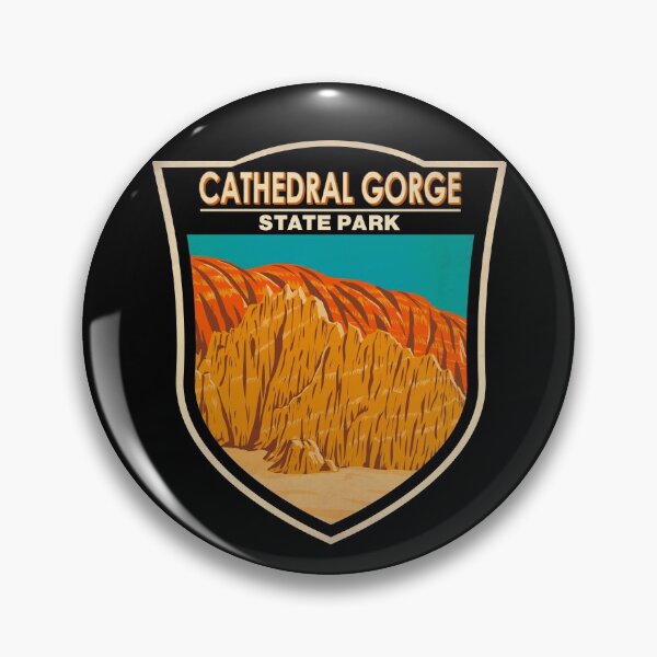 Item preview, Cathedral Gorge State Park Nevada Badge designed and sold by KrisSidDesigns.