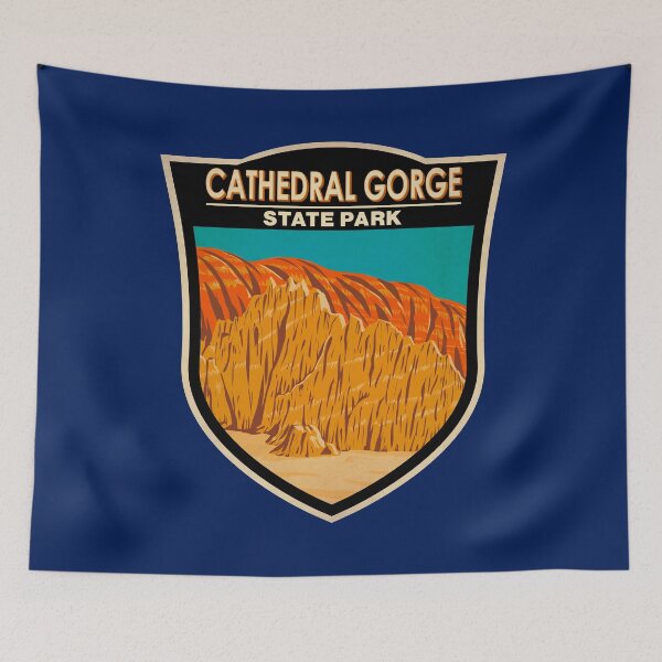 Item preview, Cathedral Gorge State Park Nevada Badge designed and sold by KrisSidDesigns.