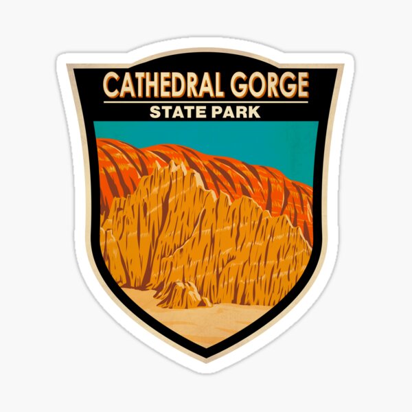 Item preview, Cathedral Gorge State Park Nevada Badge designed and sold by KrisSidDesigns.