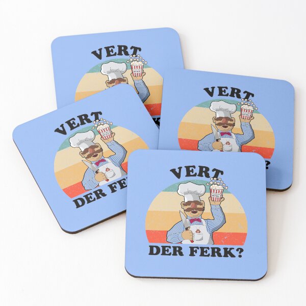 Item preview, Vert der ferk Swedish Chef Vintage Retro designed and sold by SkyStract.