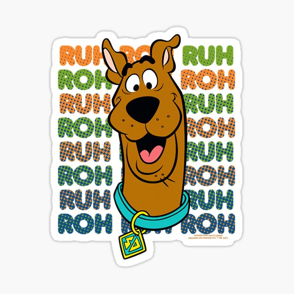 Ruh Roh Stickers For Sale Redbubble