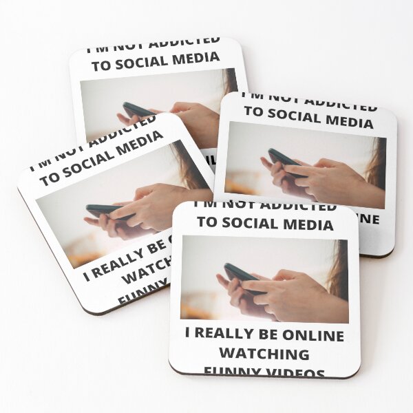 Item preview, Im Not Addicted To Social Media designed and sold by westenfield.