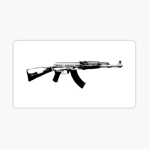 Ak74 Stickers Redbubble - ak 47 commie style roblox