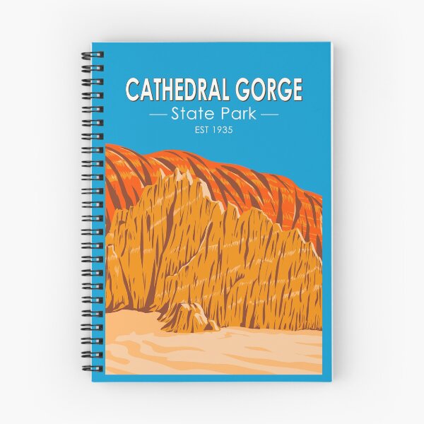 Item preview, Cathedral Gorge State Park Nevada Vintage designed and sold by KrisSidDesigns.