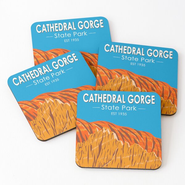 Item preview, Cathedral Gorge State Park Nevada Vintage designed and sold by KrisSidDesigns.