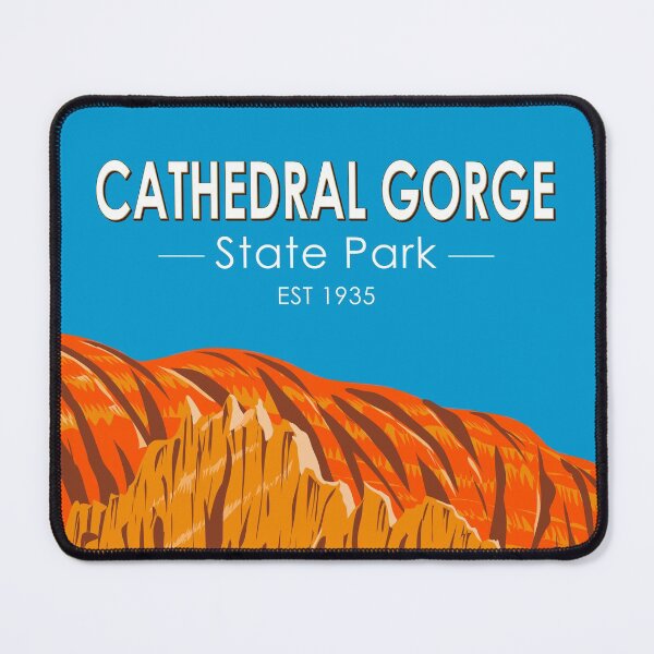 Item preview, Cathedral Gorge State Park Nevada Vintage designed and sold by KrisSidDesigns.