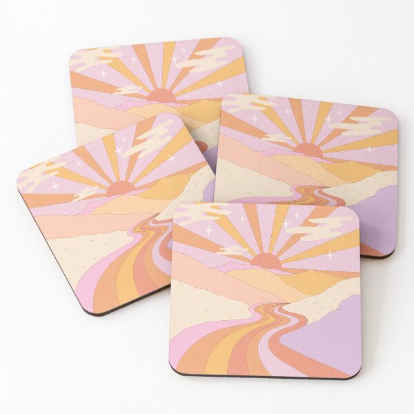 Item preview, Valley Retro Landscape designed and sold by sundrysociety.