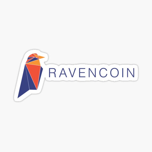 RAVENCOIN RVN crypto Sticker