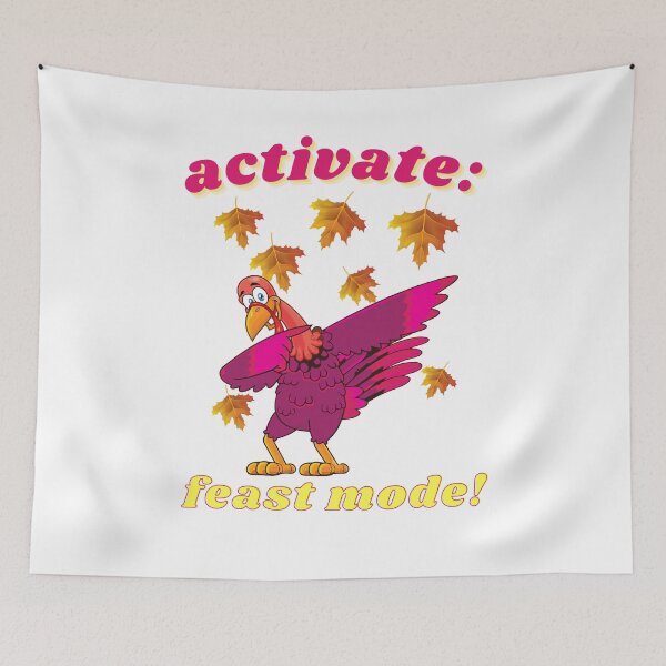 Item preview, Thanksgiving Agenda - Activate Fiesta Mode designed and sold by Ayurveda Fun Store.