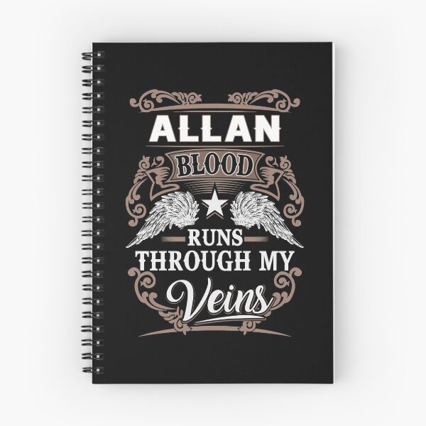 Item preview, Allan Name T Shirt - Allan Blood Runs Through My Veins  Gift Item Tee designed and sold by nauglesamatha.