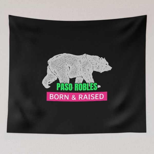 Item preview, Paso Robles, Born & Raised retro designed and sold by Rad-State.